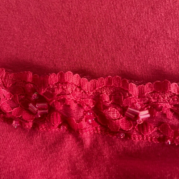 Liz & Me, 3X Tank Top, beautiful Raspberry color - Picture 3 of 4